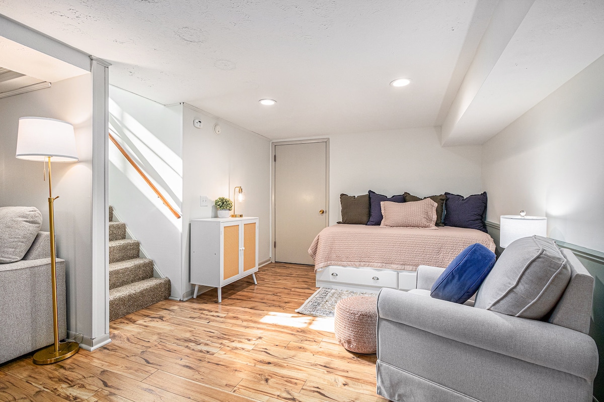 Sleeping nook in family room
