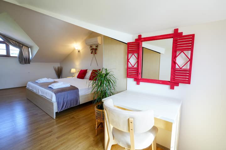 غرف نوم رئيسية مزينة بأناقة مع أثاث ونباتات معاصرة لتعزيز مزاجك.