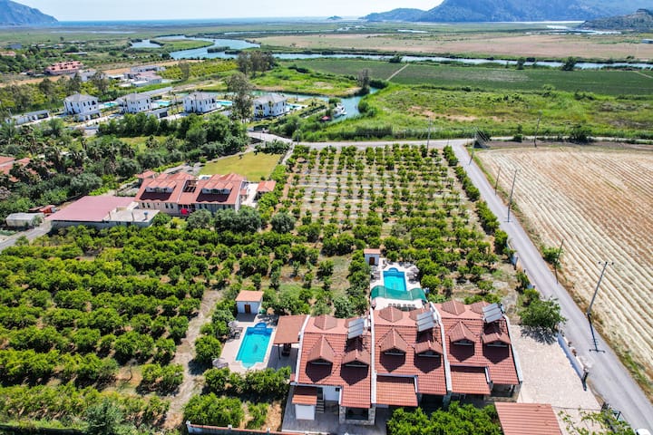 Exclusive 3 Villa Rental For Large Groups Of 12-21 - Dalyan, Ortaca-Muğla