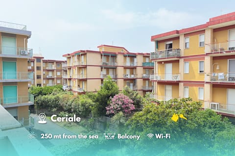 [250 meters from the sea] Relax with a cool balcony