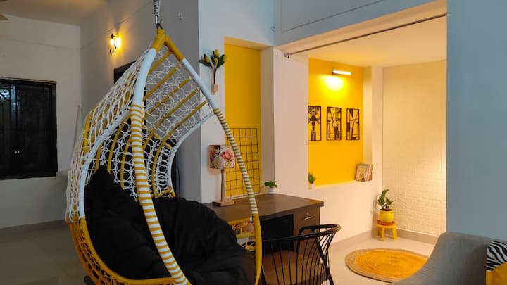 Comfortable 4bhk Full Home | 1.2 Km Whitetown - Pondichéry