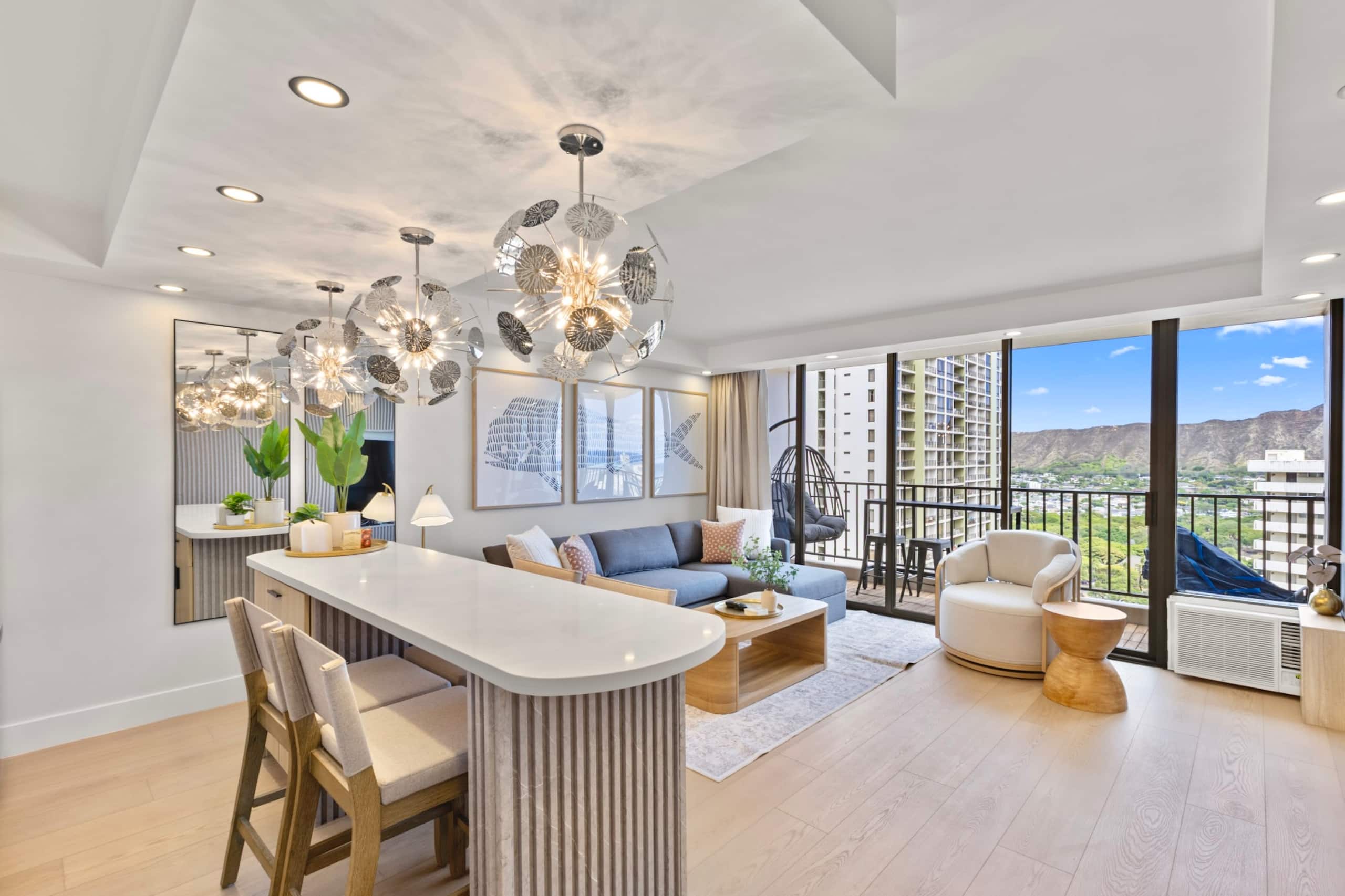 27F-Diamond Head & Ocean-View 1BR Condo w/Parking - Image 9