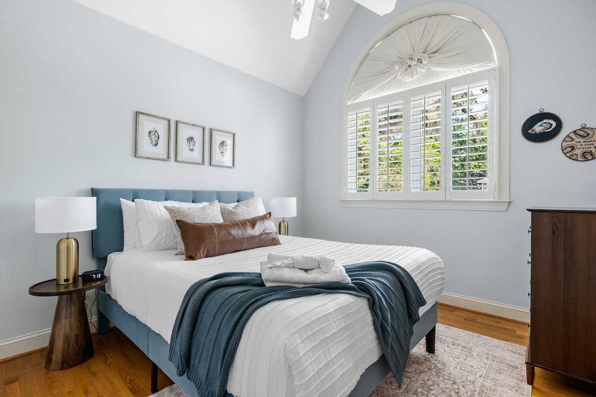 Dormitorio 3, cama tamaño queen 