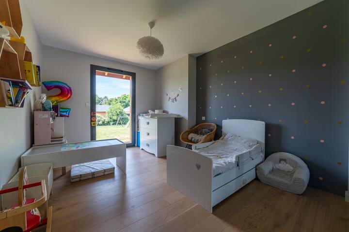 The second bedroom is suitable for small children :)