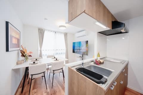 [Matsunodani 201] Asakusa + Inaricho, 2 stations, walking distance | 2 bedrooms, 3 beds / kitchen /