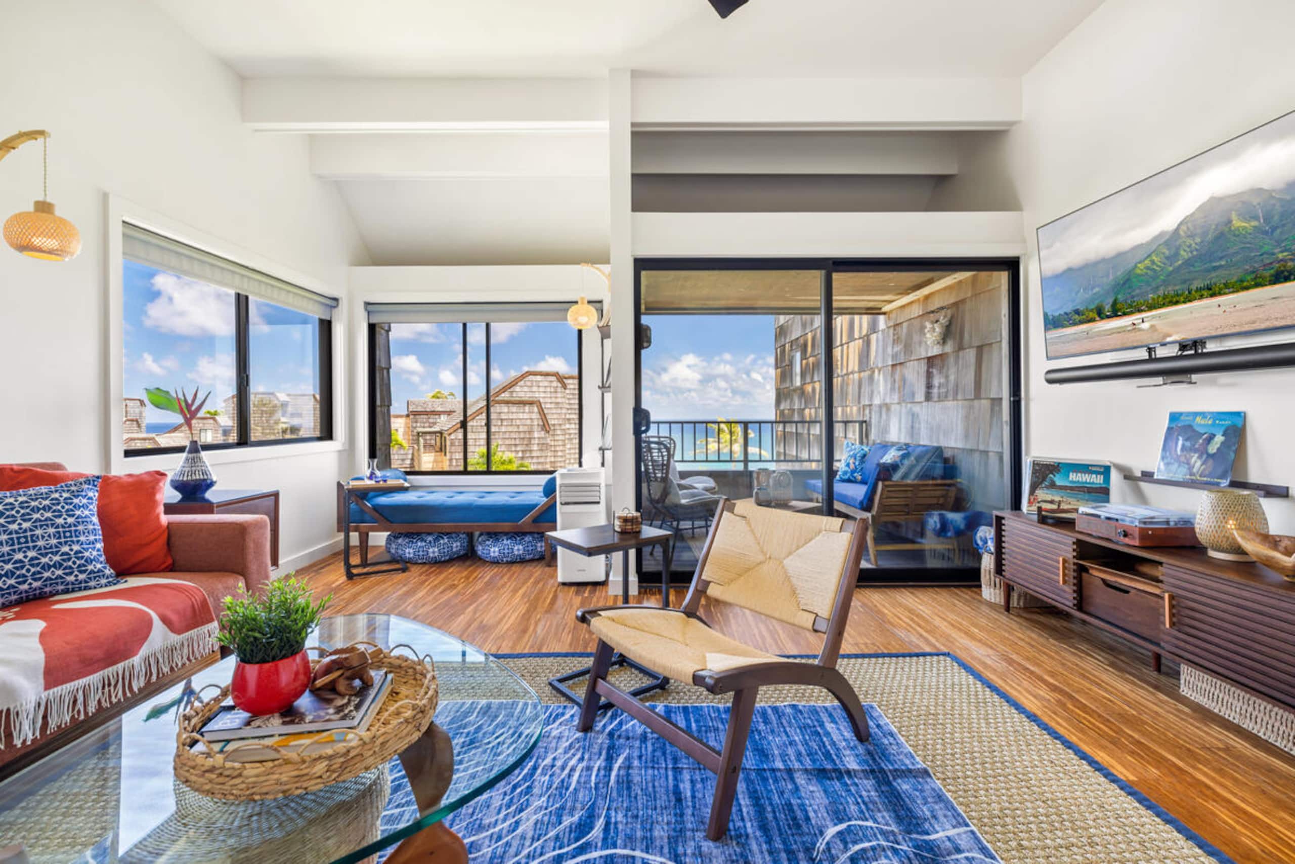 Playful Ocean-View Nest • Steps to Beach Trail - Image 3