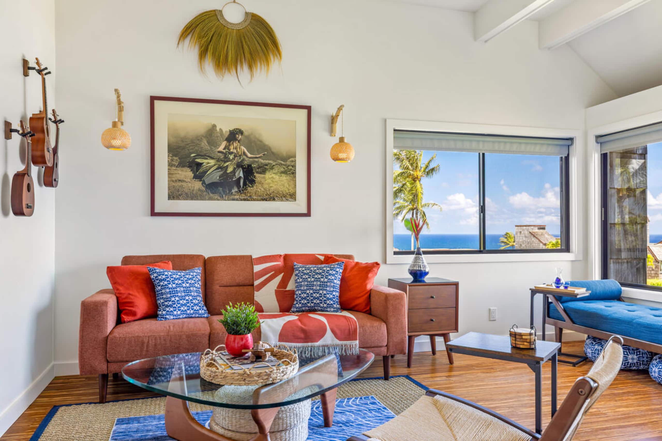 Playful Ocean-View Nest • Steps to Beach Trail - Image 2