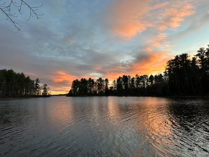 Your Own Private Peninsula on Sebago Lake