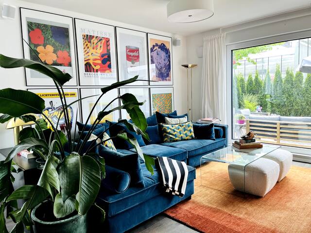 Stylish house in Munich with Garden