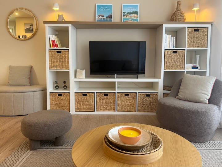T2, Plage 50m,balcon Aperçu Mer - Pyla sur Mer