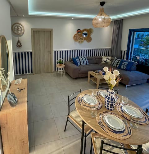 Top performing Airbnb: Luxury Apartment in Martil With Pool in M'diq Fnideq Prefecture