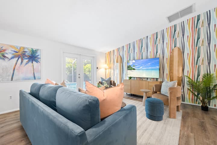 Family Fun 4bd Oasis, Htd Pool, Hot Tub, Minigolf - Longboat Key, FL