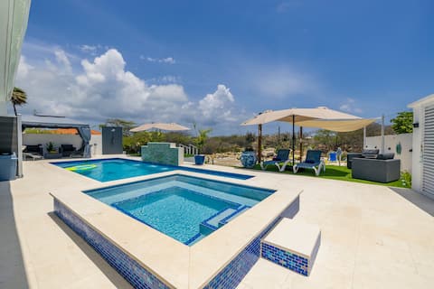 Blue Green Paradise-5BR4BA|Pool|Jacuzzi|5 min >Bch