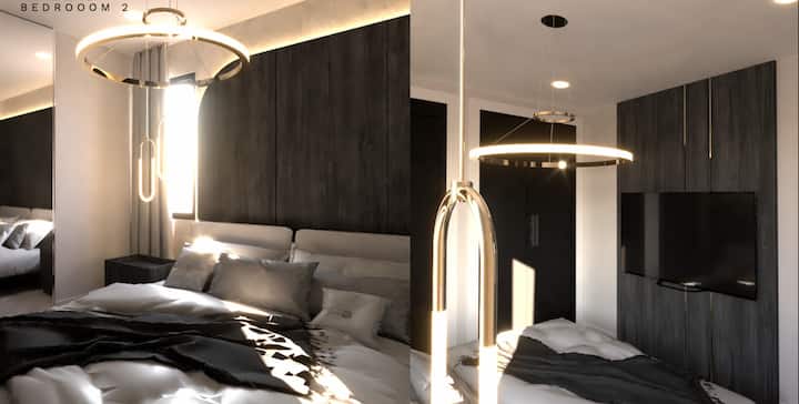 Luxe Modern Stylish, Design District, Grill, Pool - 마이애미