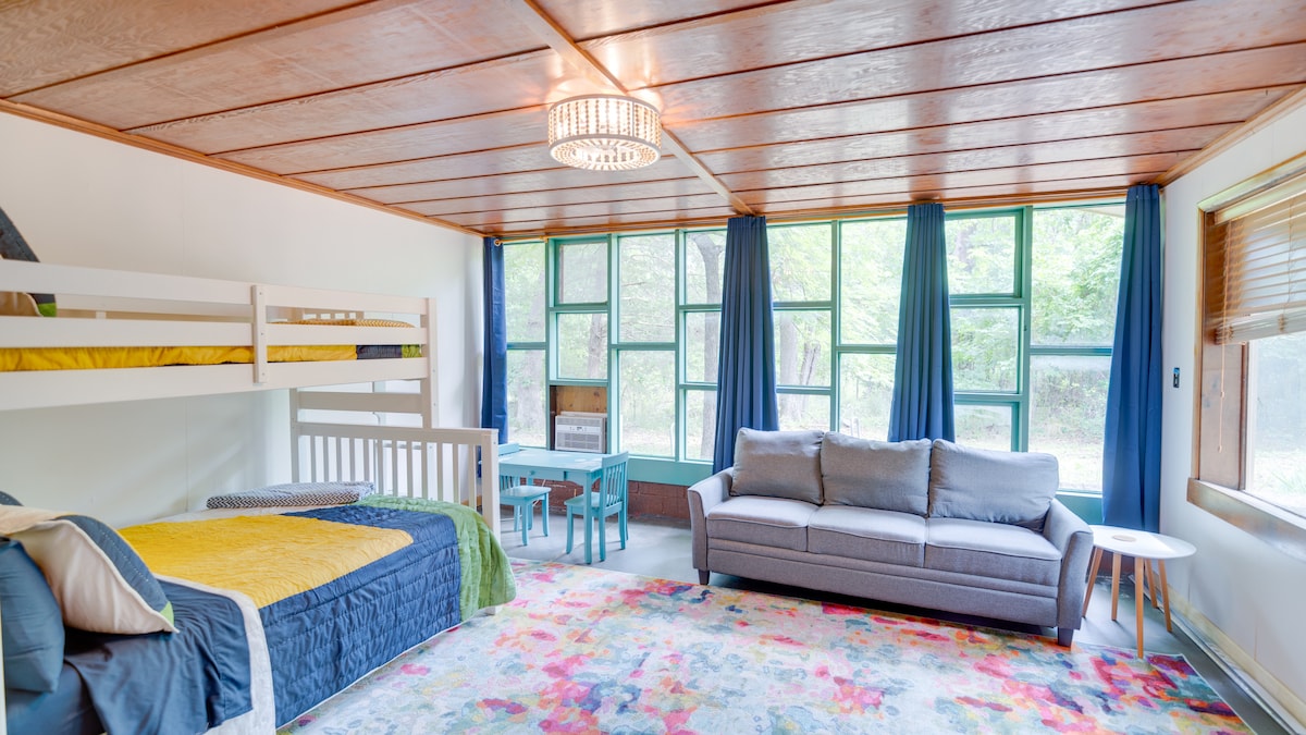 Páčia sa nám okná v štýle moderny z polovice storočia.