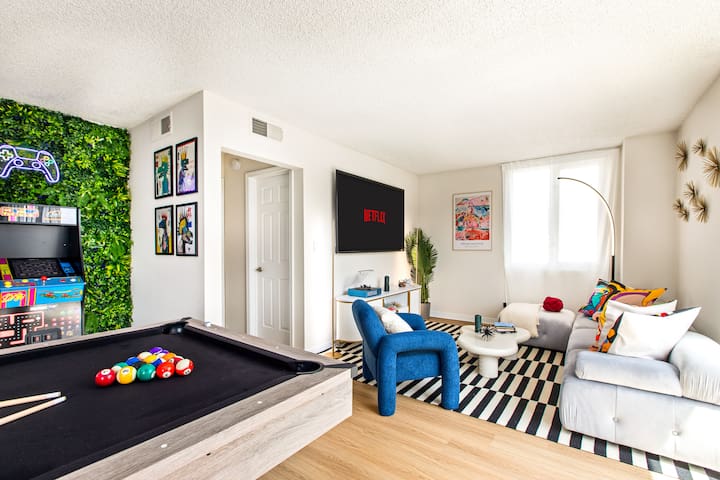 Ocean2min|Pool PacMan|Jacuzzi| Parking.