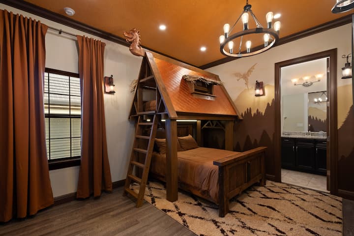 Habitación temática Cómo entrenar a tu dragón