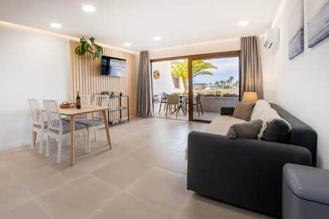 Newly renovated flat, heated pool - Tenerifehints