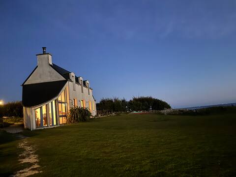 The ocean at the end of the garden, nothing else!