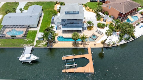 *New* Waterfront Retreat: Pool, Spa, Dock & Views