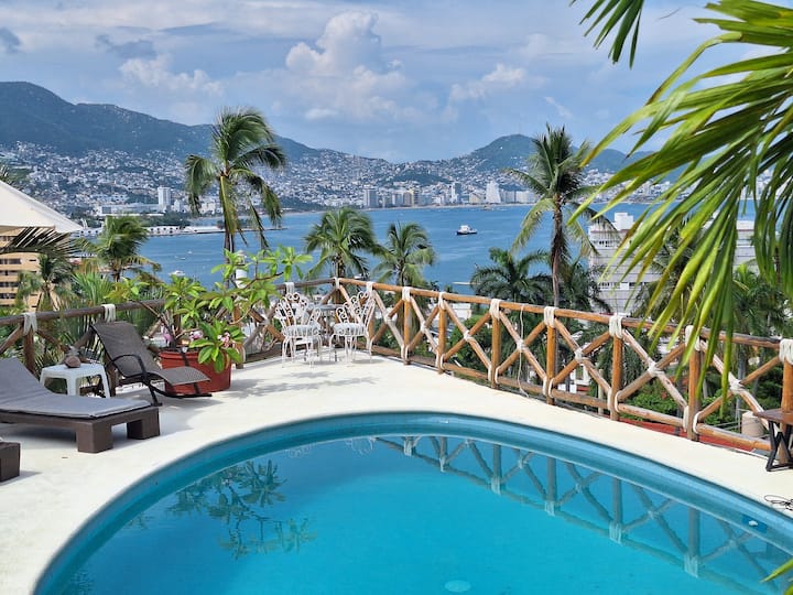 Casabreizh - Vista Increible 5 Cuartos 16 Pax - Acapulco de Juárez