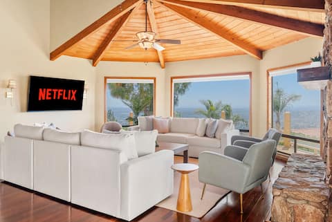 Top Airbnb: *Ocean Views Estate* w/ Pool & Hot Tub in Casa De Oro Mount Helix