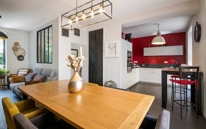 La Ruthénoise - Elegance, Clim, Parking & Jardin - Rodez