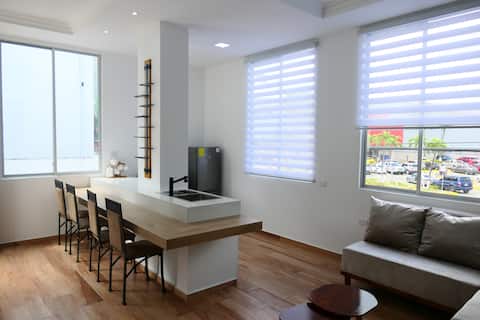 A suite in the heart of the city