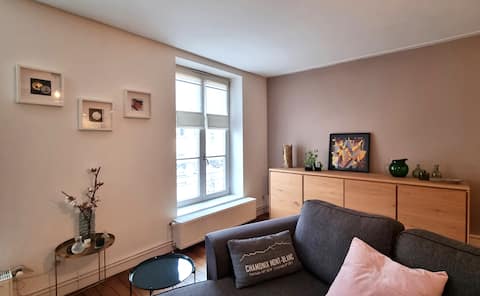 Top Airbnb: La Cardinale - Elegance in the heart of Nancy in Nancy