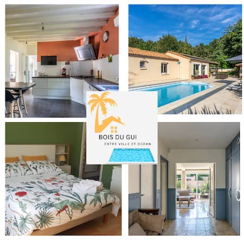Large house for family or friends / pool & nature