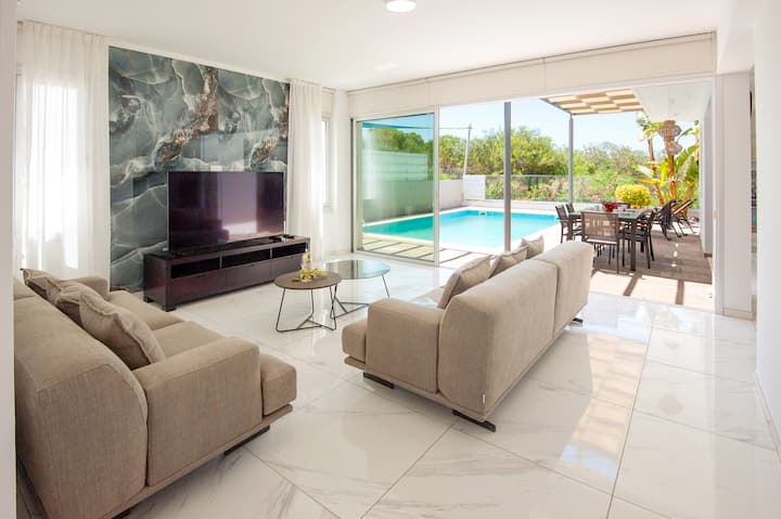 Elite Panoramic View 3bdr Villa W/ Pool Ayia Napa - Nissi Beach
