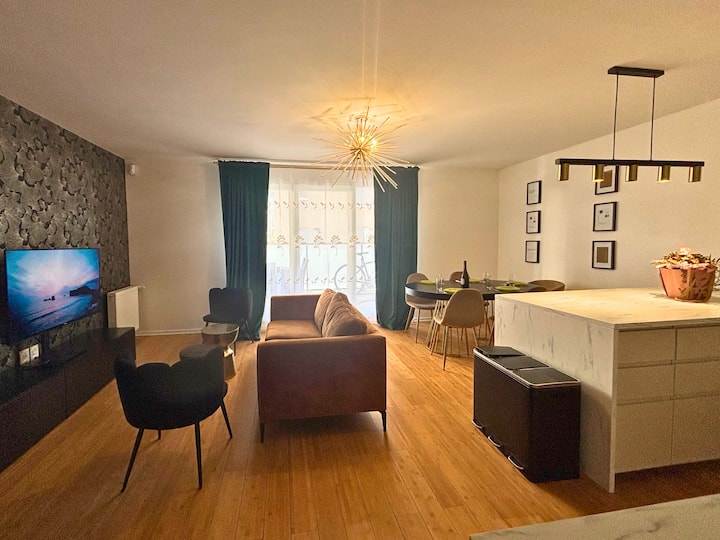3 Ch. Balcon • Parking Privé • 3 Min Tram T2 Paris - Argenteuil