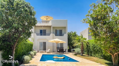 Joubal Seaview Villa Heated Pool & GYM El Gouna