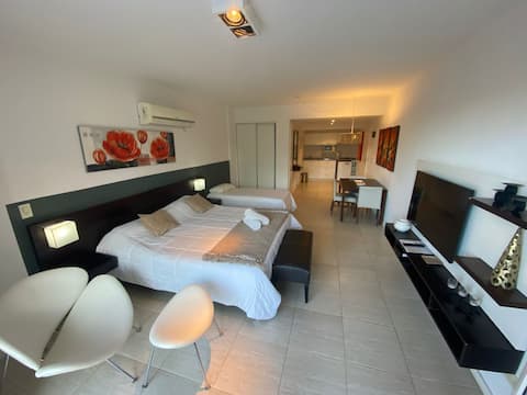 Top Airbnb: (209) apartment next to the sea and forest with pool in Partido De Pinamar