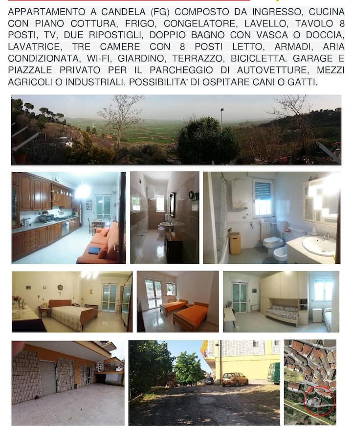 4 Case Con 32 Posti - Parcheggio Privato - Apulië