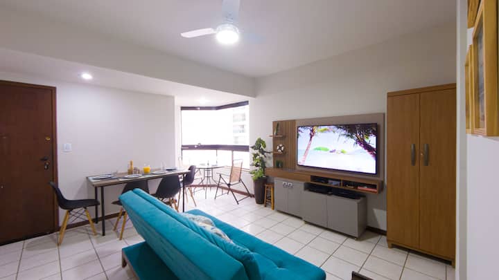 Edifício De Frente Para Praia - 2 Vagas De Garagem - Guarapari