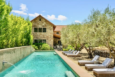 Calistoga Mansion - 38 Acres | Lap Pool | Views