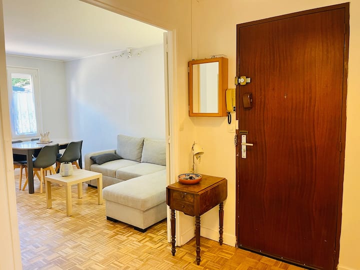 Les Lavandières- Appart. Rdc 4 Personnes + Parking - Olivet