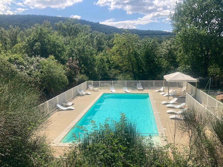 Mhd Mobil-home Camping Avec Piscine - Villeneuve-de-Berg