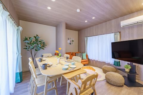 Big 2BR | 80sqm | 8pax & fast wifi | Kids welcome!
