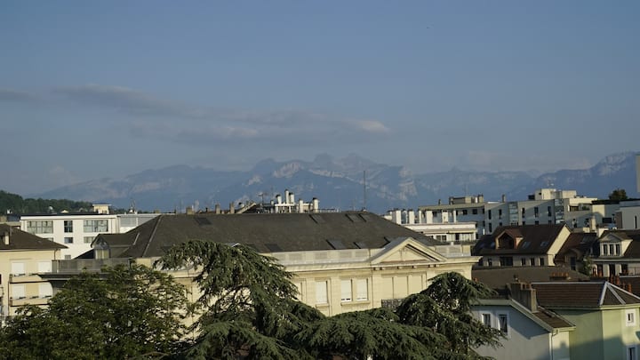 Lumineux 2p à 10 Min De Genève Gare & Tram à 2 Pas - Annemasse