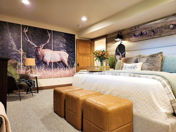 ¡Cuidado! Los alces son más grandes que las camas por aquí...