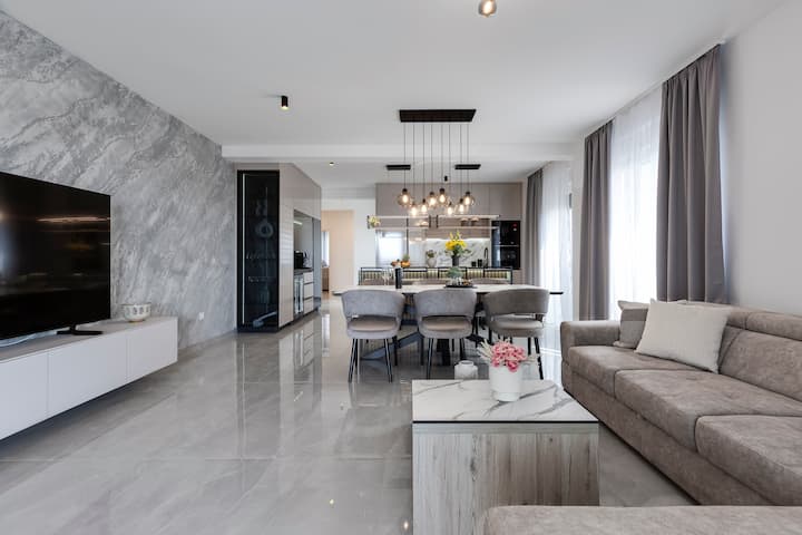 Penthouse Zaton Vrulja(s8),rooftop Jacuzzi Seaview - Zaton