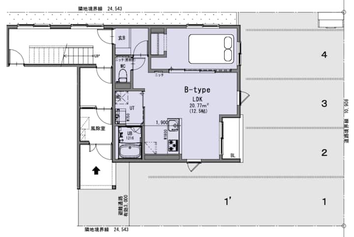 Mks 101【new Building / Near Asahikawa Sta. / 41㎡】 - 旭川市