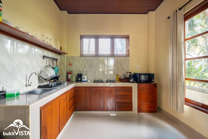Quiet Ubud Pool Villa Overlooking Rice Terraces - Bali