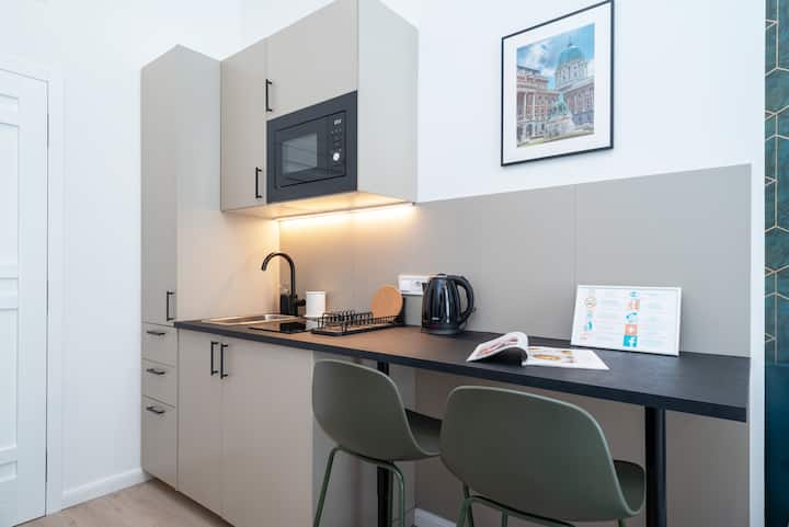 Premium Studio Apartment By Hi5- Rumbach Studio - Budapest