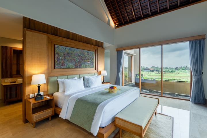 A Duplex Huge Private Pool Villa - Private Kitchen - Ubud
