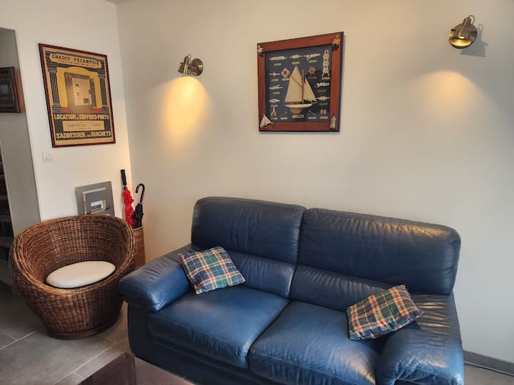 Maison Pêcheur 4p * Vue Mer Et Port * Jolie Cour - Yport
