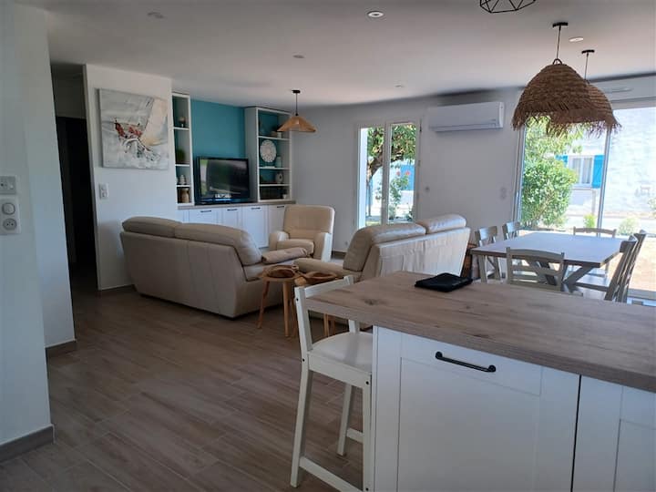 La Maison Des Quilles, Clim, Terrasse, Jardin, Bbq - La Tremblade