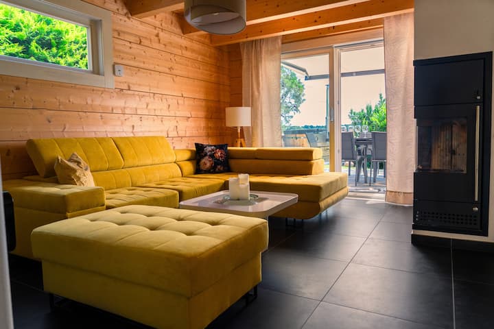 Chalet "Bamboo-garden" Am Hengstberg Bei Dresden - Bannewitz